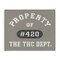 Stupell Industries Vintage Property of THC Canvas Wall Art Design by Higher Learning/Life Is High